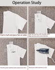 Tshirt Ruler Guide for Vinyl Alignment - Left Chest, T Shirt Ruler Alignment Tool Placement for Embroidery Heat Press and Cricut (Adult Men and Women)