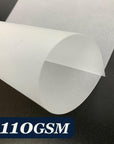 Translucent Vellum Paper - Pack of 50 - Vellum Transparent Paper 8.5 X 11 Inches 110GSM Paper Printable Sketching Tracing Drawing Craft