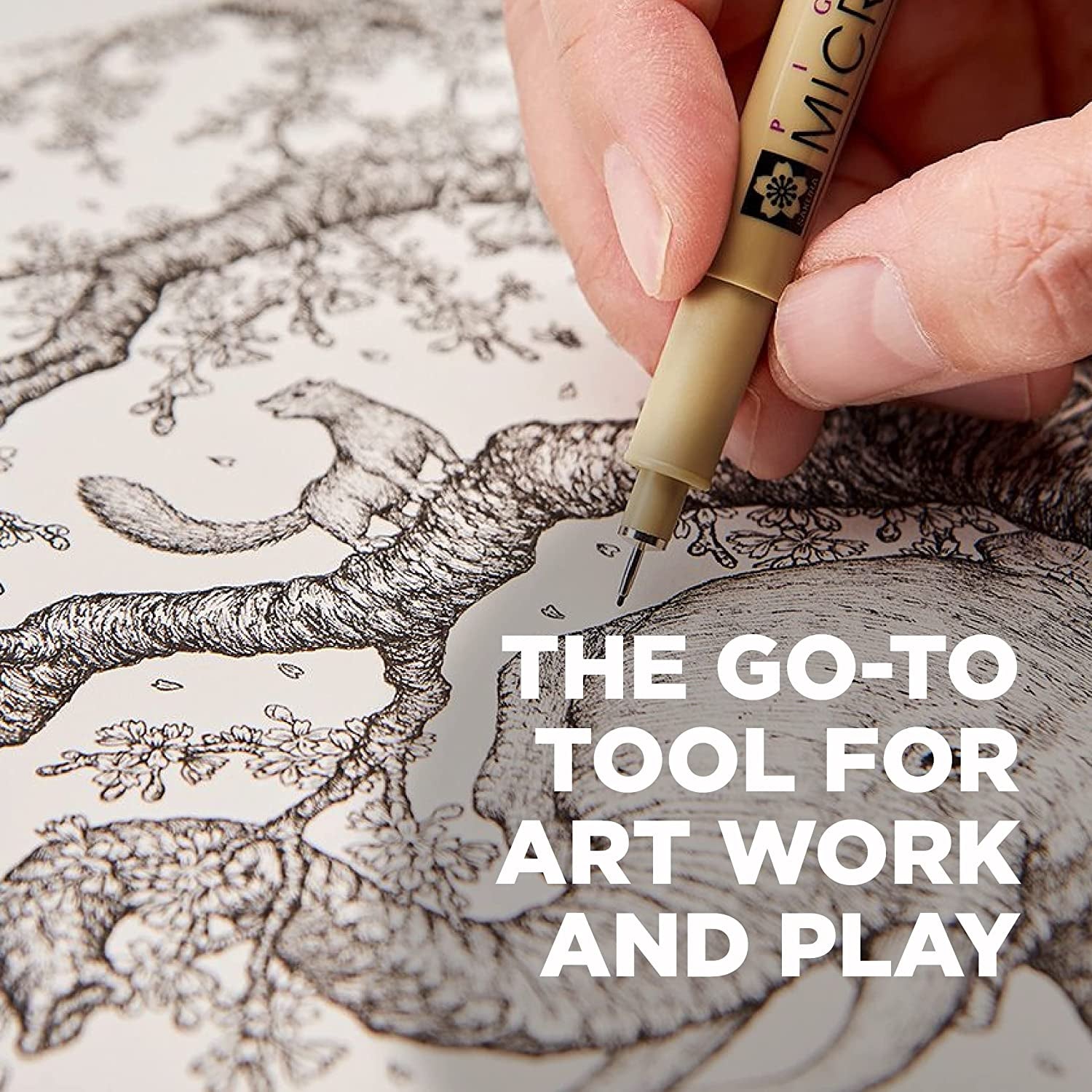 Pigma Micron Fineliner Pens - Archival Black Ink Pens - Pens for Writing, Drawing, or Journaling - Assorted Point Sizes - 6 Pack