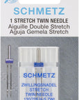 Twin Stretch Machine Needle, 4/75-Inch