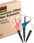 Brand Precision Ultra Edge Scissors, 8 Inch, 3-Pack (1458-3AMZ-ESF)