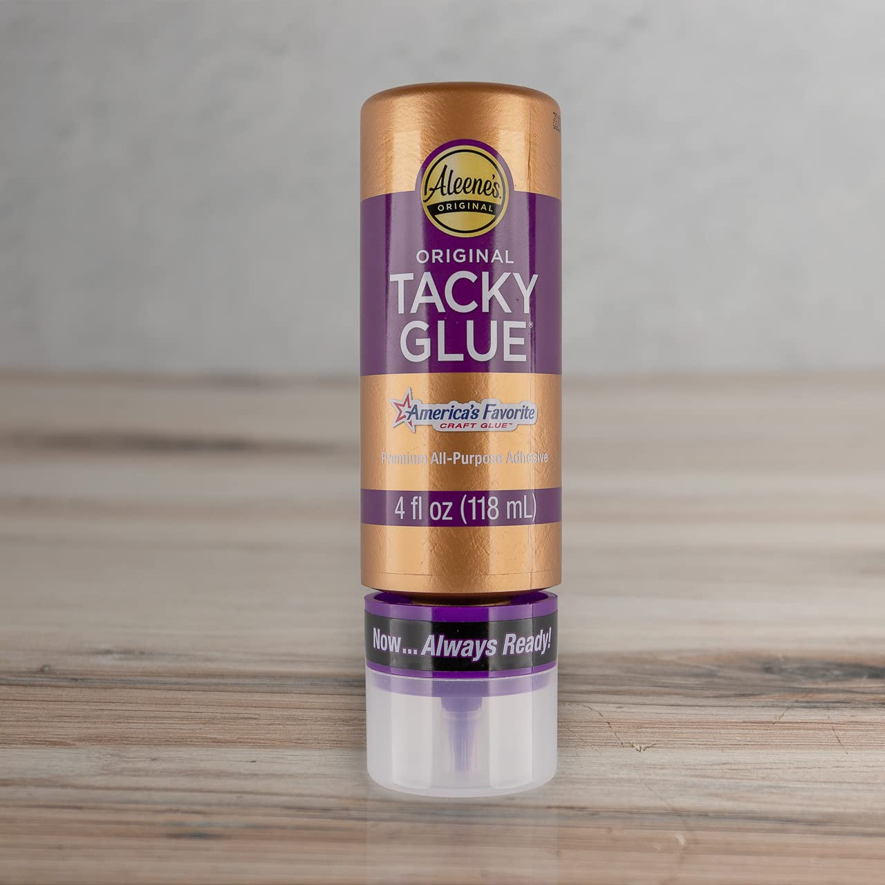All Purpose Tacky Glue – Dries Clear– 4 OZ – Single