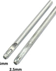 7 Pcs Metal Domed Rivet Fixing Setting Tool Spike Rivets Setter