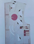 1:1 Fashion Design Ruler for Women Blouse Cloth Design School Student Teching Apparel Drawing Templete Garment Prototype Sewing Ruler Model 160/84A