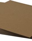 Chipboard Sheets 8.5 X 11 Inches, 50 Pack, Acid Free, 0.057” Heavy Weight, Brown, Create Three-Dimensional Embellishments for Cards, Mixed Media, Crafts, Fabric Organizer