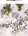 1000Pcs Metal Black Safety Pins/Gourd Pin/Bulb Pin for Clothing Crafting and Diy,Black