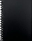 Reusable Sticker Storage Book Collecting Album Stickers Organizer Book A5 Size with Plastic Cover 40 Sheets Release Paper for Stickers Holder Collection (Black)
