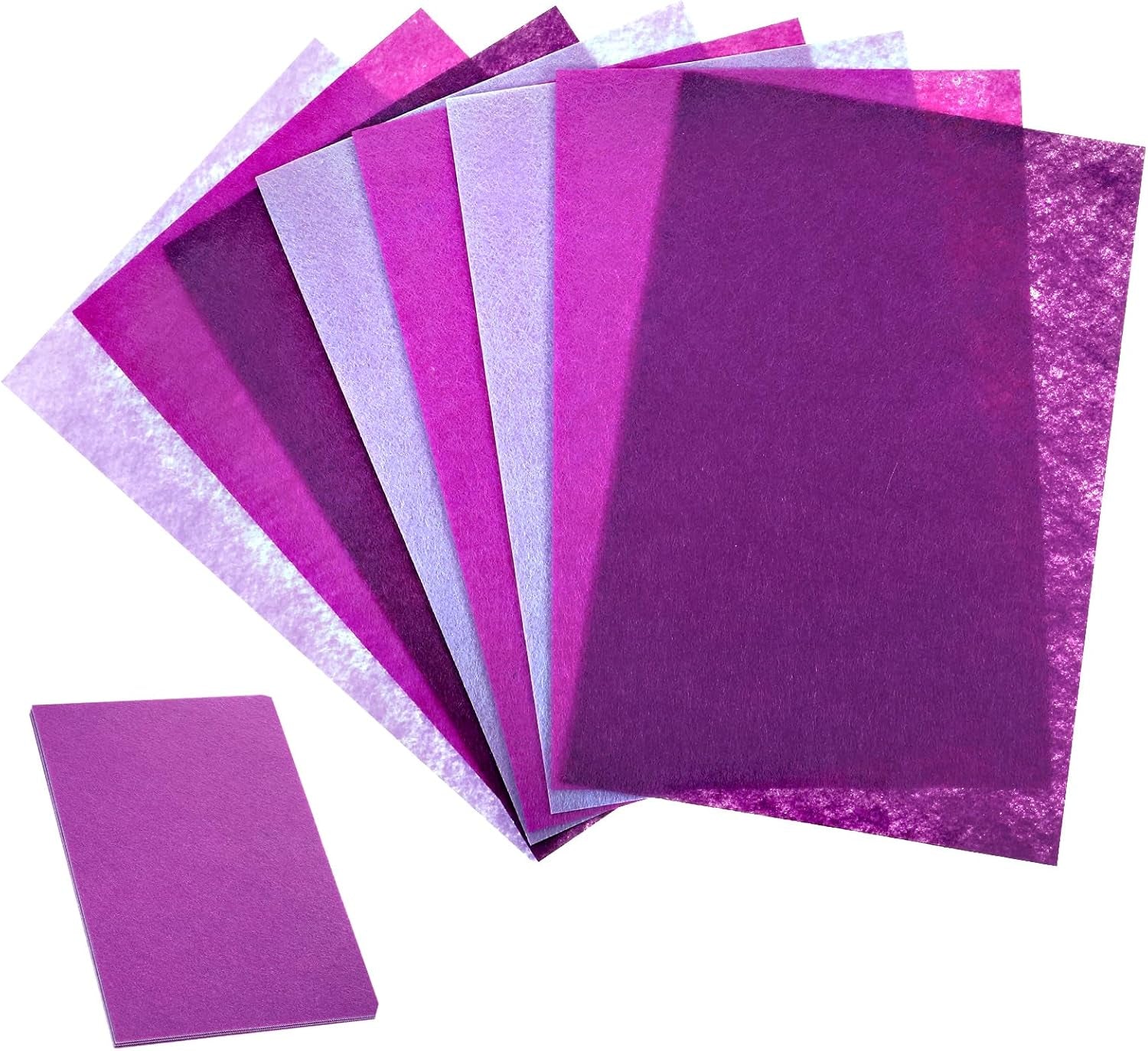 Felt Sheets for Crafts 9PCS 11.8 * 7.9In Wool Stiff Felt Sheets Soft Fabric Skin Felt DIY Patchwork Rug Arts and Crafts Fabric Pieces (Black+White+Gray)