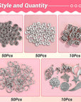 473Pcs Stone Jewelry Making Kit Crystal Stone Bracelet Making Kit for Adults, Crystal Natural Stone Healing Beads for Jewelry Making, Bracelet Making