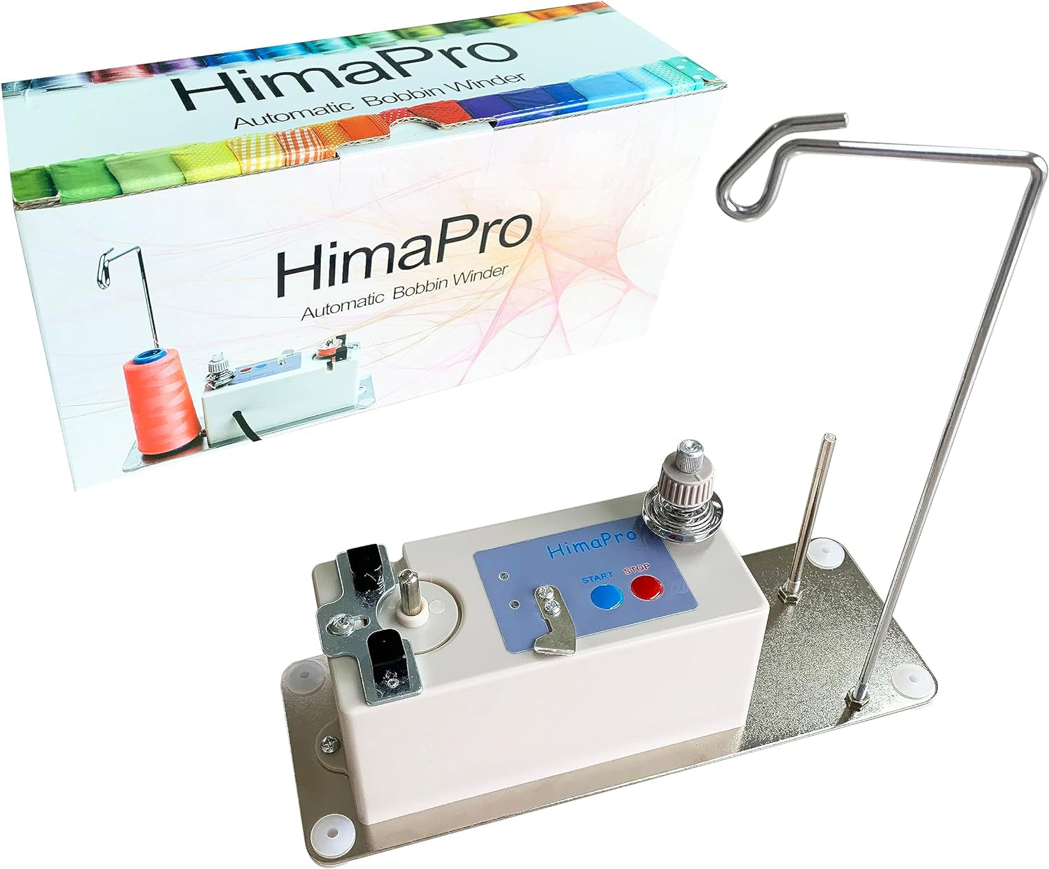 Automatic Bobbin Winder for Sewing Machine Electrical Bobbin Winder Electric Bobbin Winder - Adjustable Bobbin Slot - Fast and Efficient Winding Experience