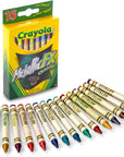 Metallic Crayons (16Ct), Kids Crayons for Coloring and Drawing, Glitter, Shiny, and Unique Colors, Gift for Kids, Nontoxic, 3+