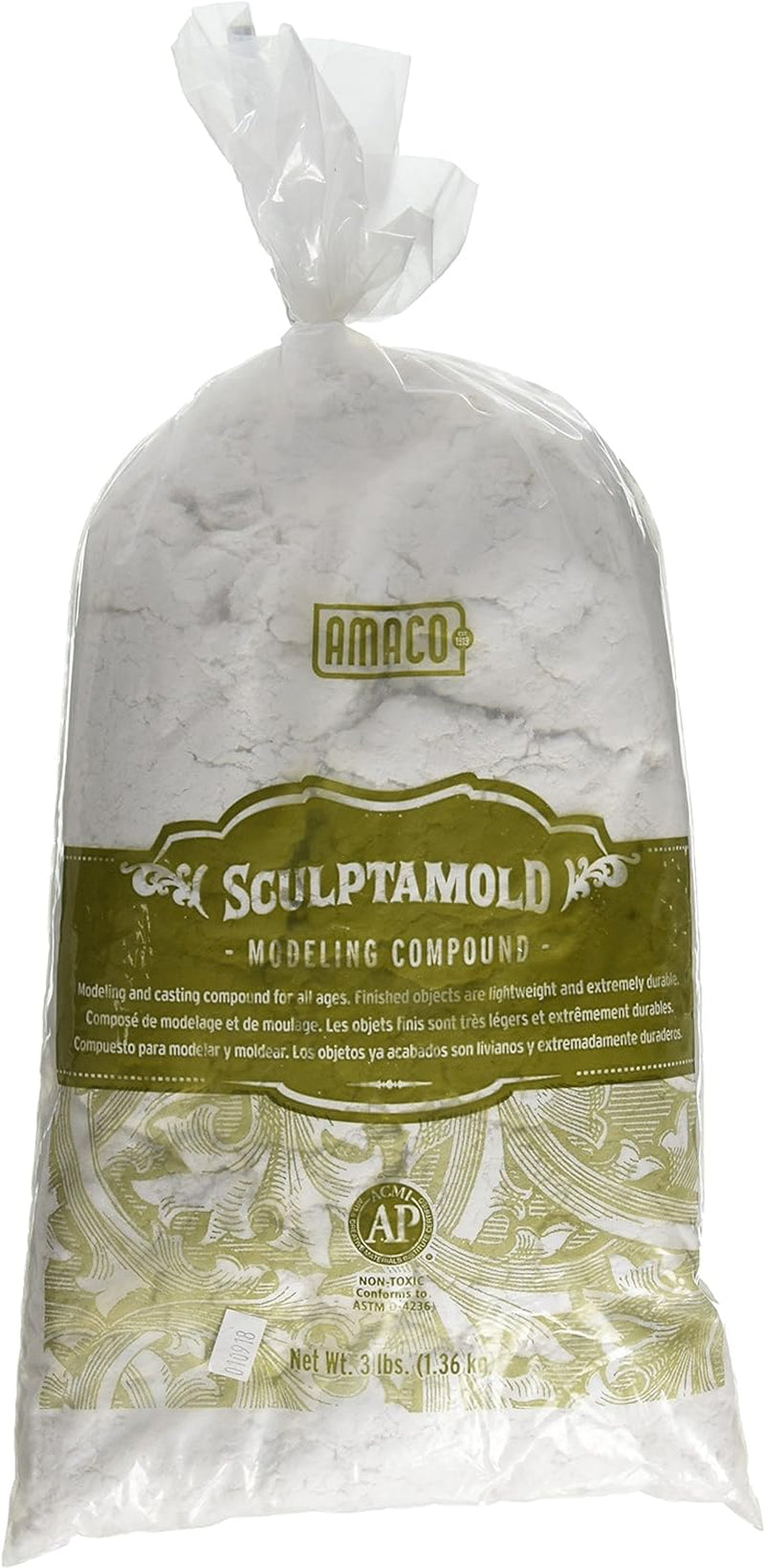 SCULPTAMOLD 3 LB. Bag (One Pack)