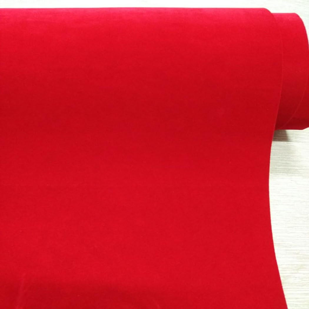 Self Adhesive Flock Velvet Backing Paper Liner for Jewelry Drawer 17.7" X 117" Peel and Stick Craft Fabric