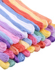 Crafts Floss, Cross Stitch Threads, Friendship Bracelets Floss, Cotton Thread Cross-Stitch Thread for Cross Stitching, Embroidery, DIY Bracelets, Friendship Bracelets Floss Craft Projects