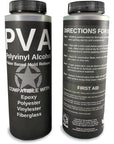 PVA Water Based Mould Release - Polyvinyl Alcohol Agent for Epoxy, Polyester, Vinyl Ester, Resin, Gel Coat, Polyurethane Foam, Silicone-Spray or Brush-On Film for Sculpture and DIY Projects