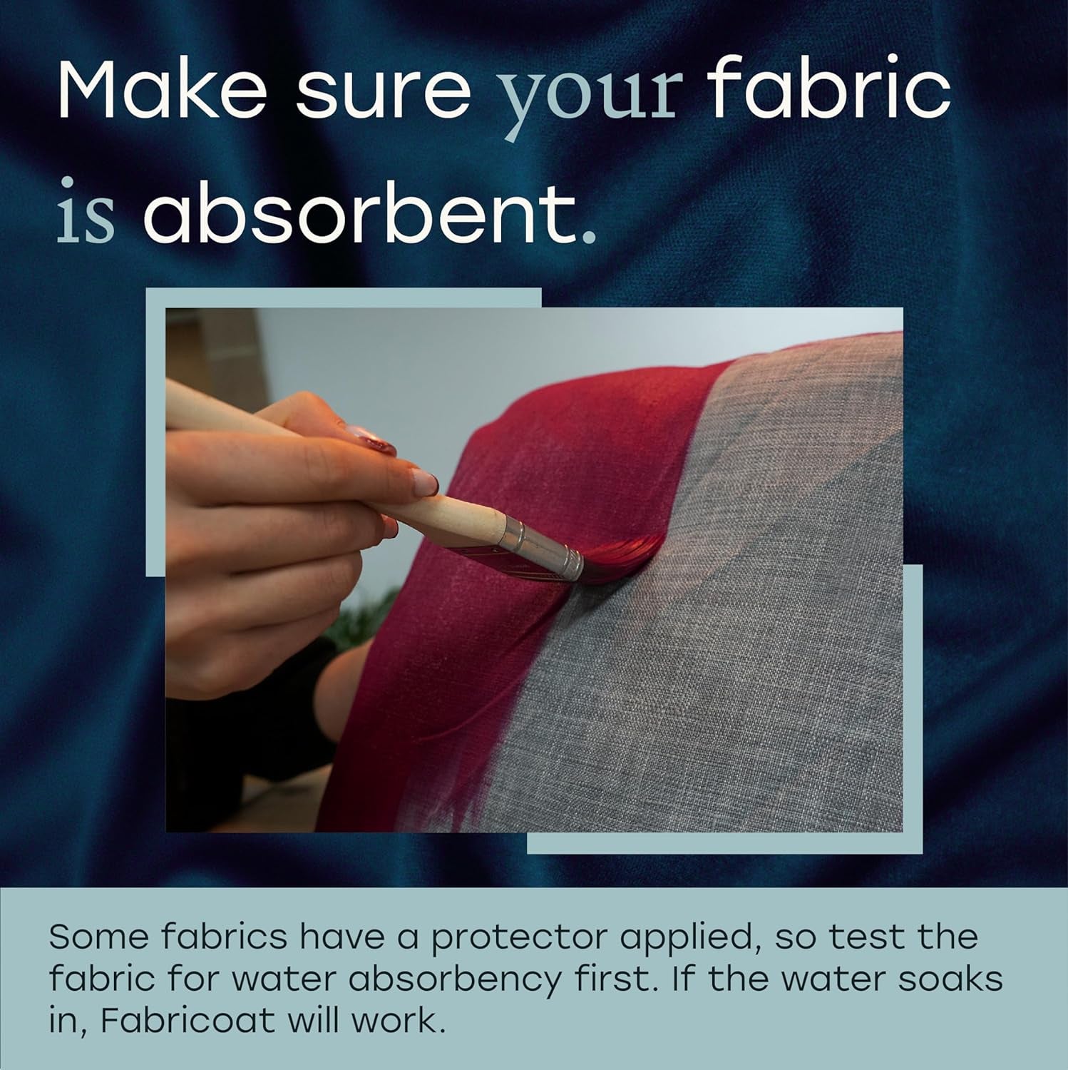 Fabric Paint for Furniture - Restore or Change the Color of Couches, Chairs, Upholstery, Soft Furnishings, Car Interiors, Clothing, & Footwear (8.5Oz / 250Ml, Dark Grey)