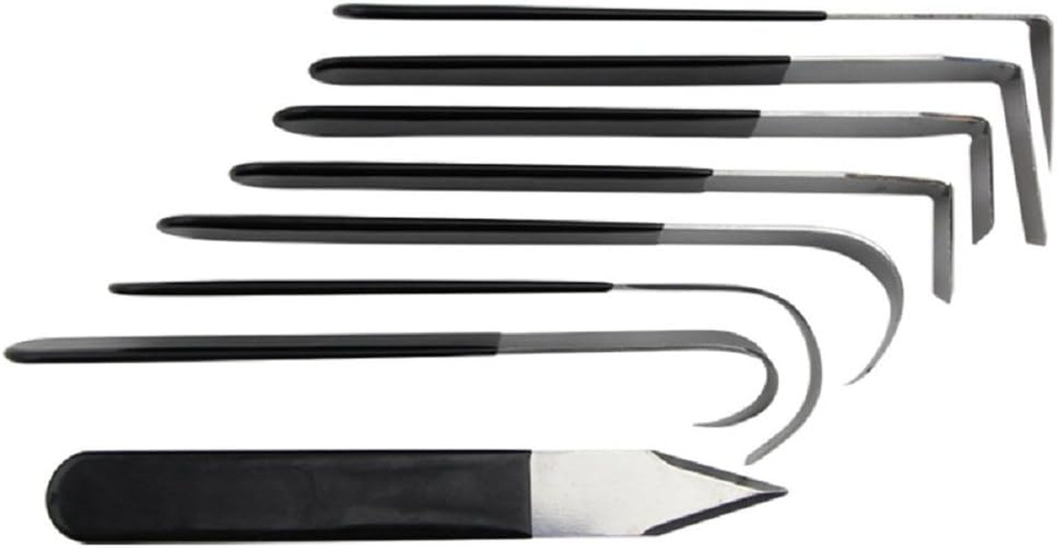 8 Pack Metal Clay Carving Knife,Pottery Tools,Clay Hand Tools,Craft Trim Artist,Ceramic Tools Set Engraving, Shaping,Clay Sculpture,Styling