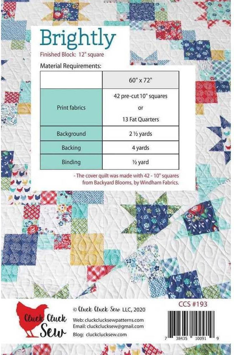 Brightly Pattern, 1 Count (Pack of 1)