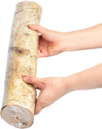 6 Pack Large Birch Logs for Fireplace Unfinished Wood Crafts DIY Home Decorative Burning(Logs:2.4"-3.1" Dia. X 16" Long)