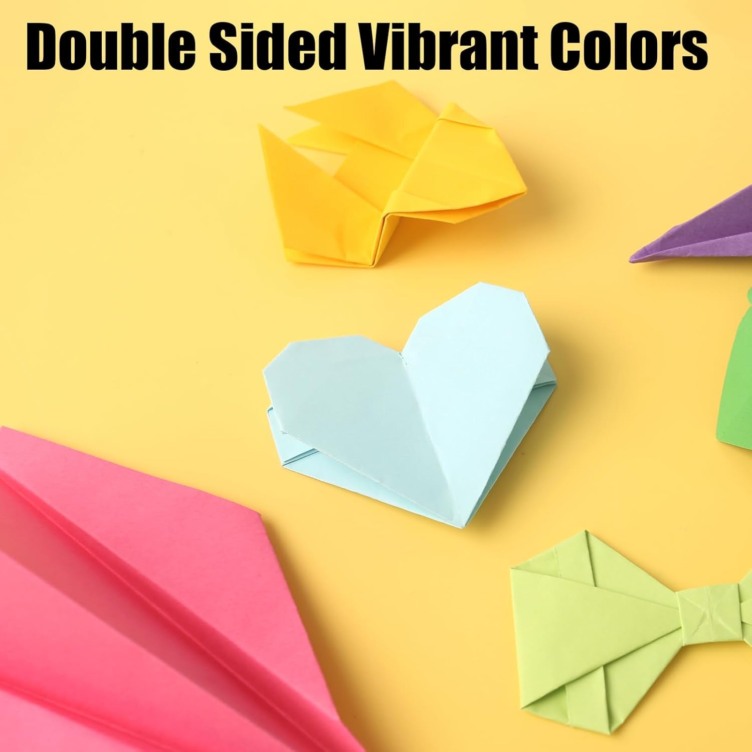 250 Sheets Colored Origami Paper, 6 X 6 Inch/ 80Gsm Colored Craft Paper Double Sided Square Paper for Beginners Arts and Crafts Scrapbook Making
