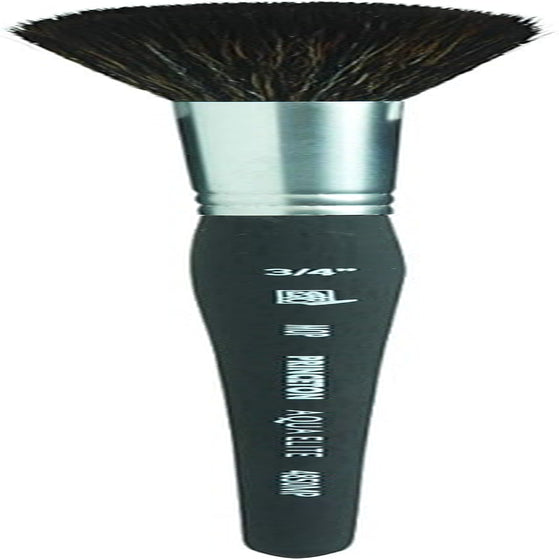 Aqua Elite Paintbrush, Size 3/4 Inch, Matte Black