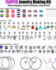 Charm Bracelet Making Kit, Jewelry Making Kit Trendy Stuff for Kids Ages 6-12, Unicorn Toy Cute Stuff for Teen Girls Gifts Birthday Gift, Crafts for Girls 6 7 8 9 10 11 12 Year Old