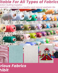 Sewing Mat Set, Sewing Machine Muffling Mat, Reduce Sewing Machine & Pedal Vibrations, Movement and Slipping, Sewing Machine and Sergers Accessory (2-Piece Set) (Rose Red)