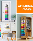 Vinyl Storage Organizer, Vinyl Roll Holder Holds up to 48 Rolls, Grey Craft Vinyl Organizer Wall Mount/Hanging over the Door, Vinyl Roll Storage for Home Craft Room