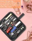 Bead Tray for Jewelry Making and Jewelry Making Supplies Kit Own Bead Tools for Jewelry Making Include Beading Board, Bead Tool Kit, Jewelry Making Tools for Jewelry Repair (23Pieces)