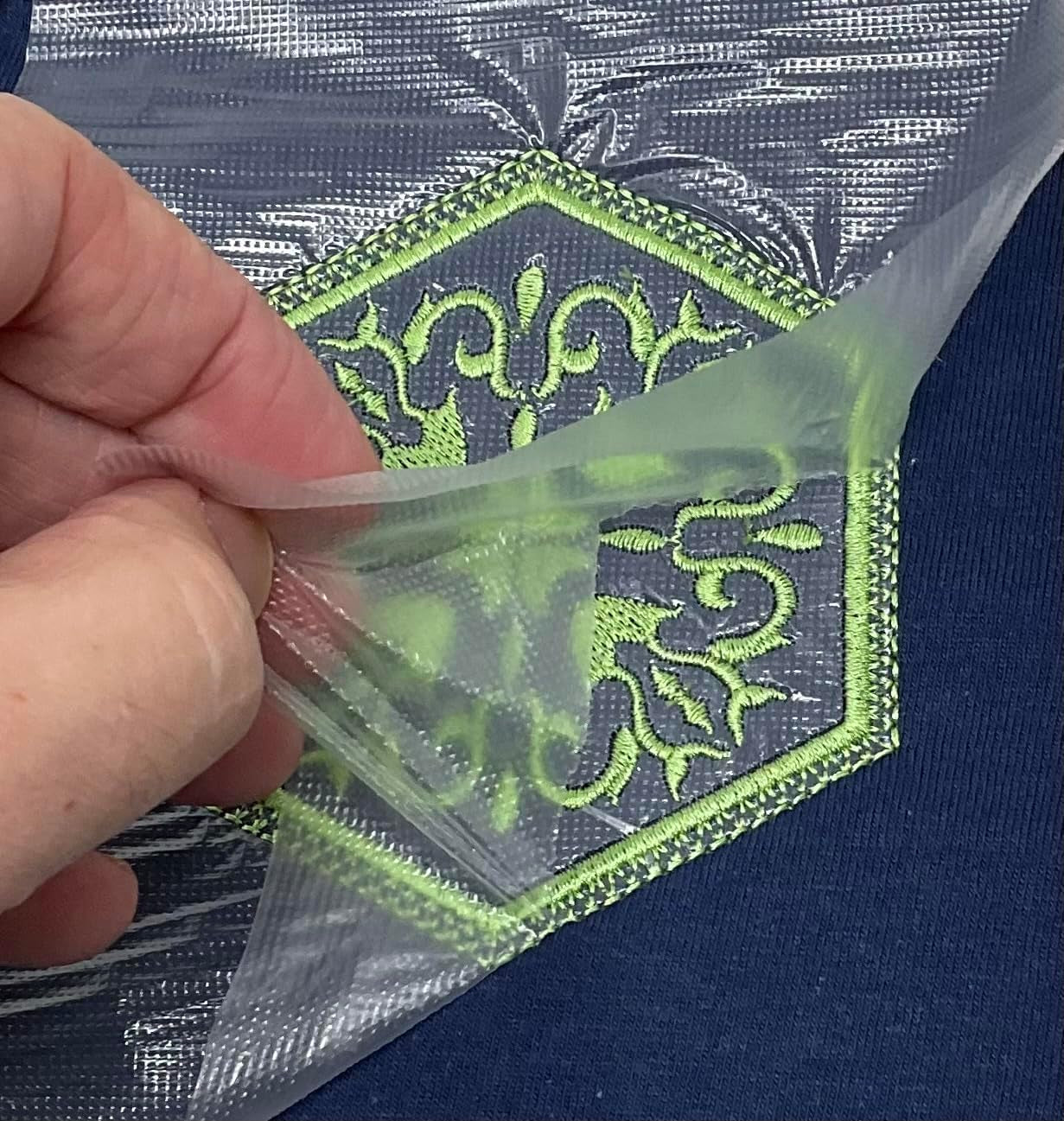 H.B.I. Products Wash Away Water Soluble Stabilizer and Topping 12" Inch X 15 Yard Wash-Away Embroidery Stabilizer and Topping