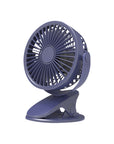 Clearance!6-inch New Style Desktop or Clip-on AC Electric Personal Indoor Fan with 3 Speeds,Black