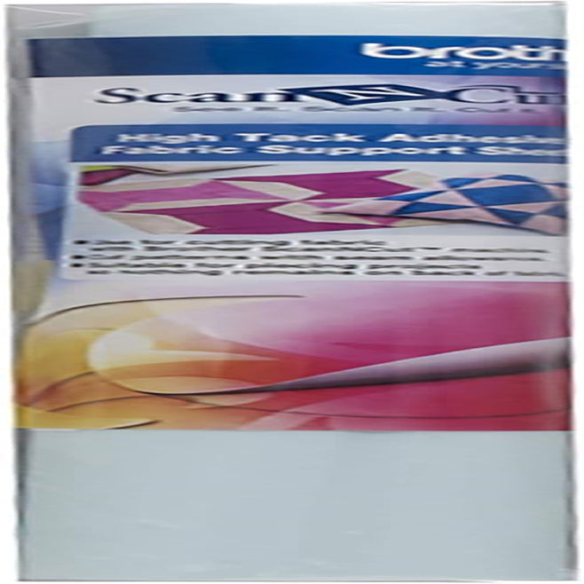 Scanncut High Tack Fabric Support Sheet CASTBL2, 4 Pieces 12" X 12" High Adhesive Sheets for Scanncut Mats, Use for Cutting Fabric Appliques, Quilting Pieces, Sewing Patterns and More
