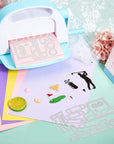 Golf Cart Cutting Dies for DIY Scrapbooking Metal Golf Tools Sport Die Cuts Embossing Stencils Template for Paper Card Making Decoration Album Craft Decor