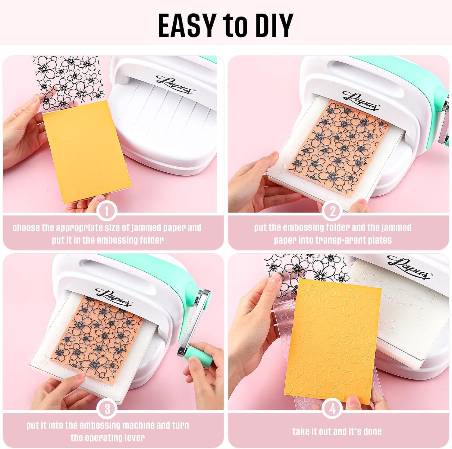 20 Pcs Embossing Folders for Card Making Embossing Machine Template DIY Plastic Embossing Stencil Paper Card Decorating Mold for Scrapbook Photo Album DIY Craft, 5.8 X 3.9 Inch(Vintage)