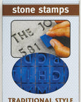 Traditional Letters and Numbers Stepping Stone Stamps (905-20510)