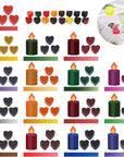 Candle Dye Set, 16 Colors Candle Wax Dye for Candle Making, Bulk Soy Wax Dyeing, DIY Candle Making Kit