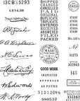 Sign Here by Cathe Holden Clear Stamp Set