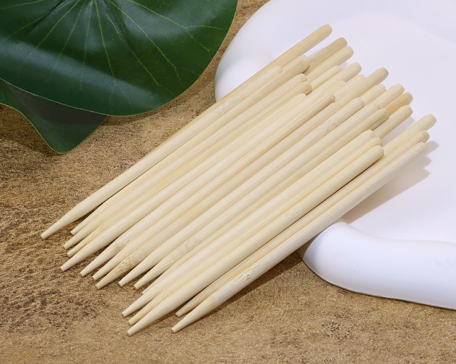 Heavy Duty Bamboo Stylus Sticks Craft Sticks for Scratching Drawing Christmas Thanksgiving Scratch Art Activity Craft Projects, 30PCS (12Cm)