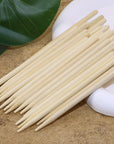 Heavy Duty Bamboo Stylus Sticks Craft Sticks for Scratching Drawing Christmas Thanksgiving Scratch Art Activity Craft Projects, 30PCS (12Cm)