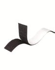 Sticky Back for Fabrics, 10 Ft Bulk Roll No Sew Tape with Adhesive, Cut Strips to Length Peel and Stick Bond to Clothing for Hemming Replace Zippers and Snaps, Black