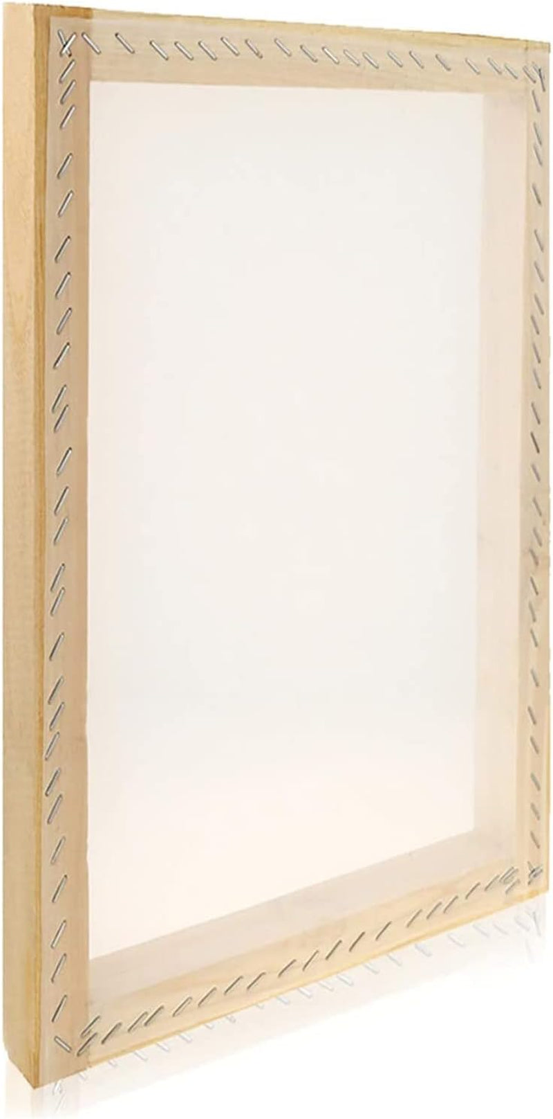 4 Pieces 4 Size Screen Printing Frame with 110 Mesh for Screen Printing Beginners and Kids, 9 X 5.1 Inch, 10.6 X 6.7 Inch, 12.2 X 8.2 Inch, 14 X 10 Inch