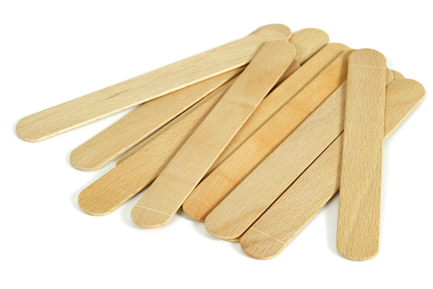 Craft WTD-1000 Jumbo Craft Sticks, 0.1&quot; Height, 0.6&quot; Width, 6&quot; Length (Pack of 1000)