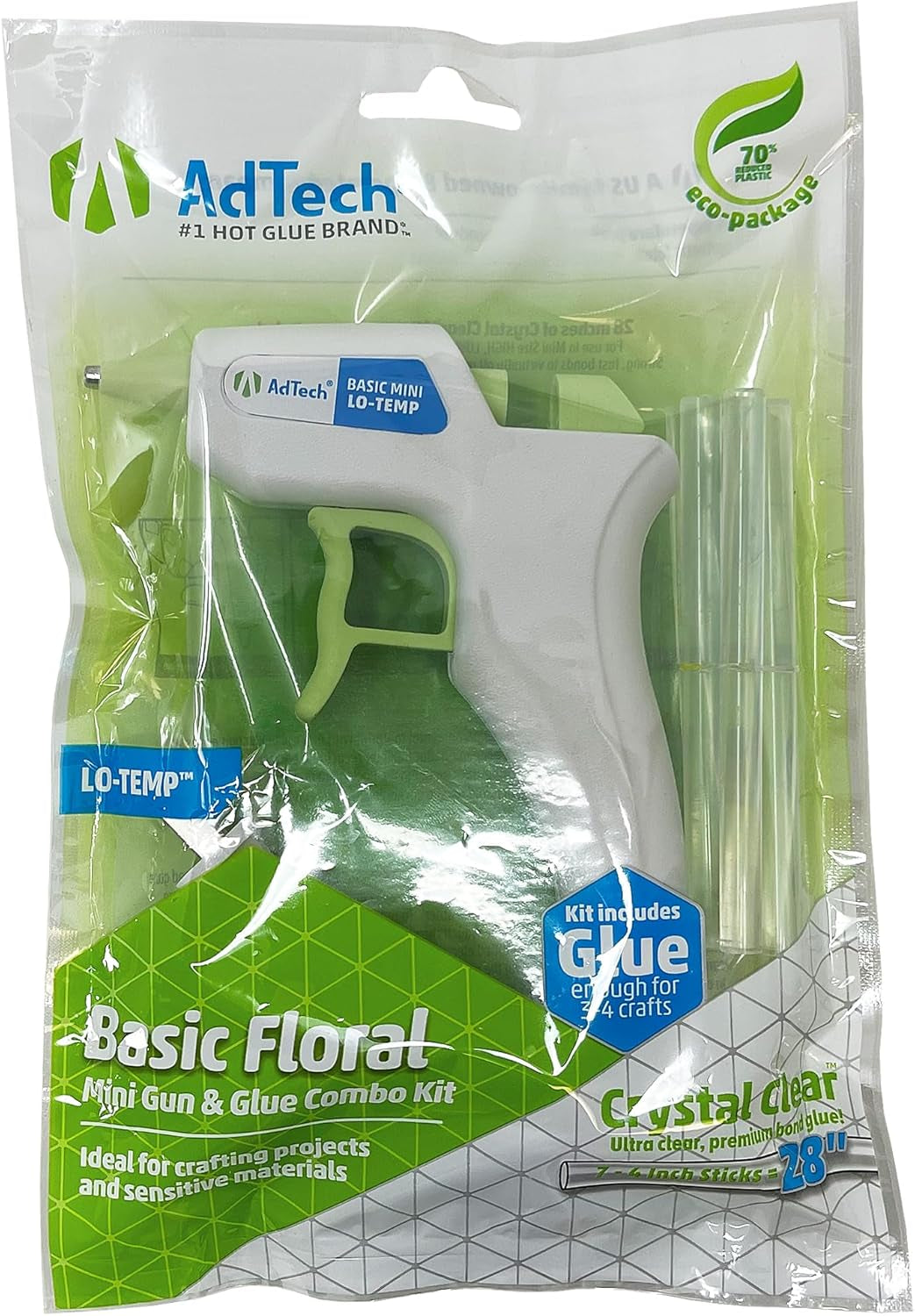 Low Temp Mini Gun Kit with Glue Sticks