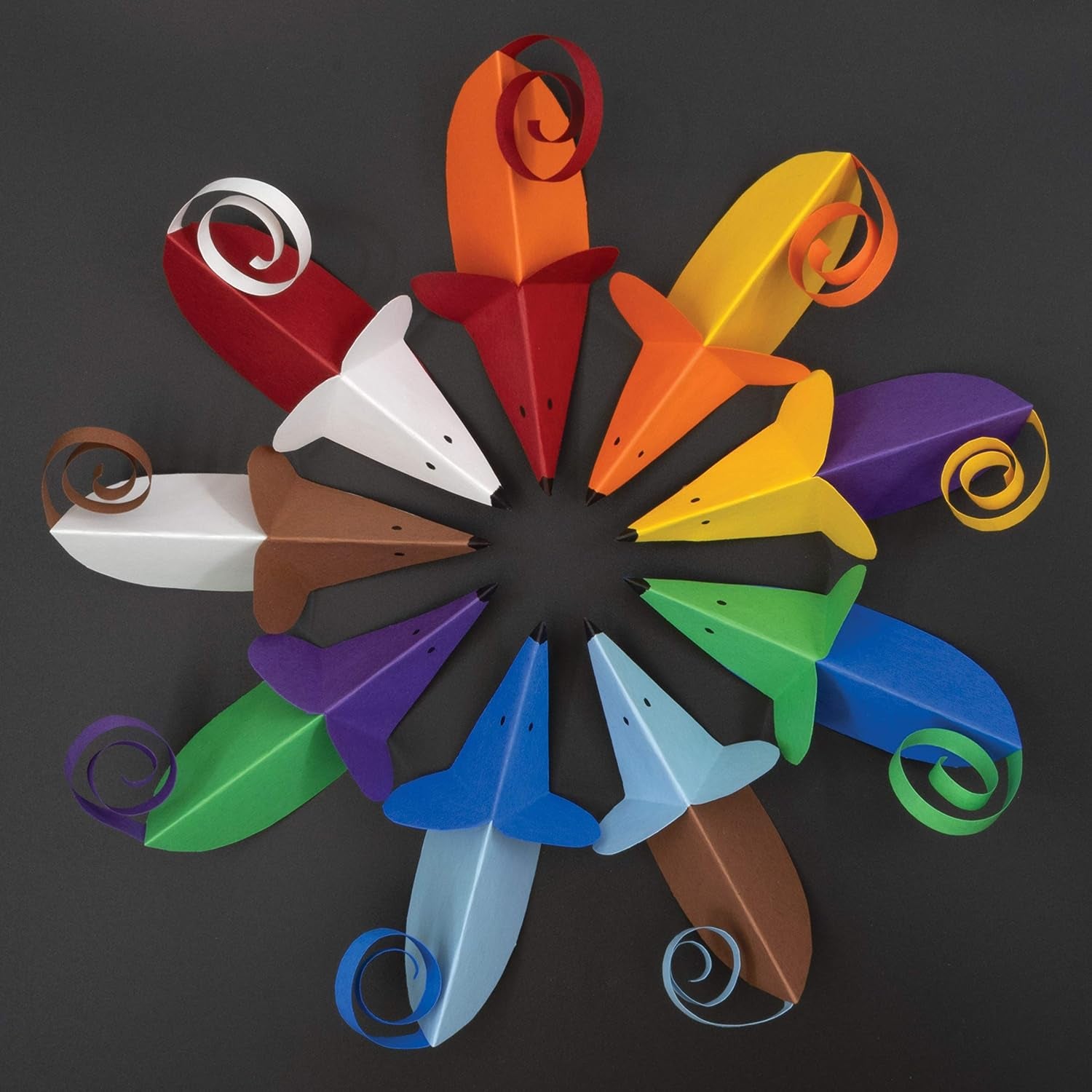 ® Heavyweight Construction Paper Pad, 10 Assorted Colors, 9" X 12", 50 Sheets