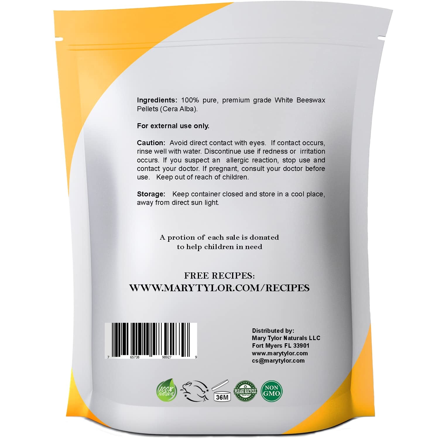 White Beeswax Pellets (1Lb) 100% Pure and Natural, Premium Quality, Cosmetic Grade, Triple Filtered Pastilles, Great for DIY Lip Balm Receipes, Body Creams, and Lotions
