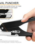 Slot Puncher, Badge Hole Punch for Id Card, PVC Slot and Paper, Heavy-Duty Hole Punch for Pro Use