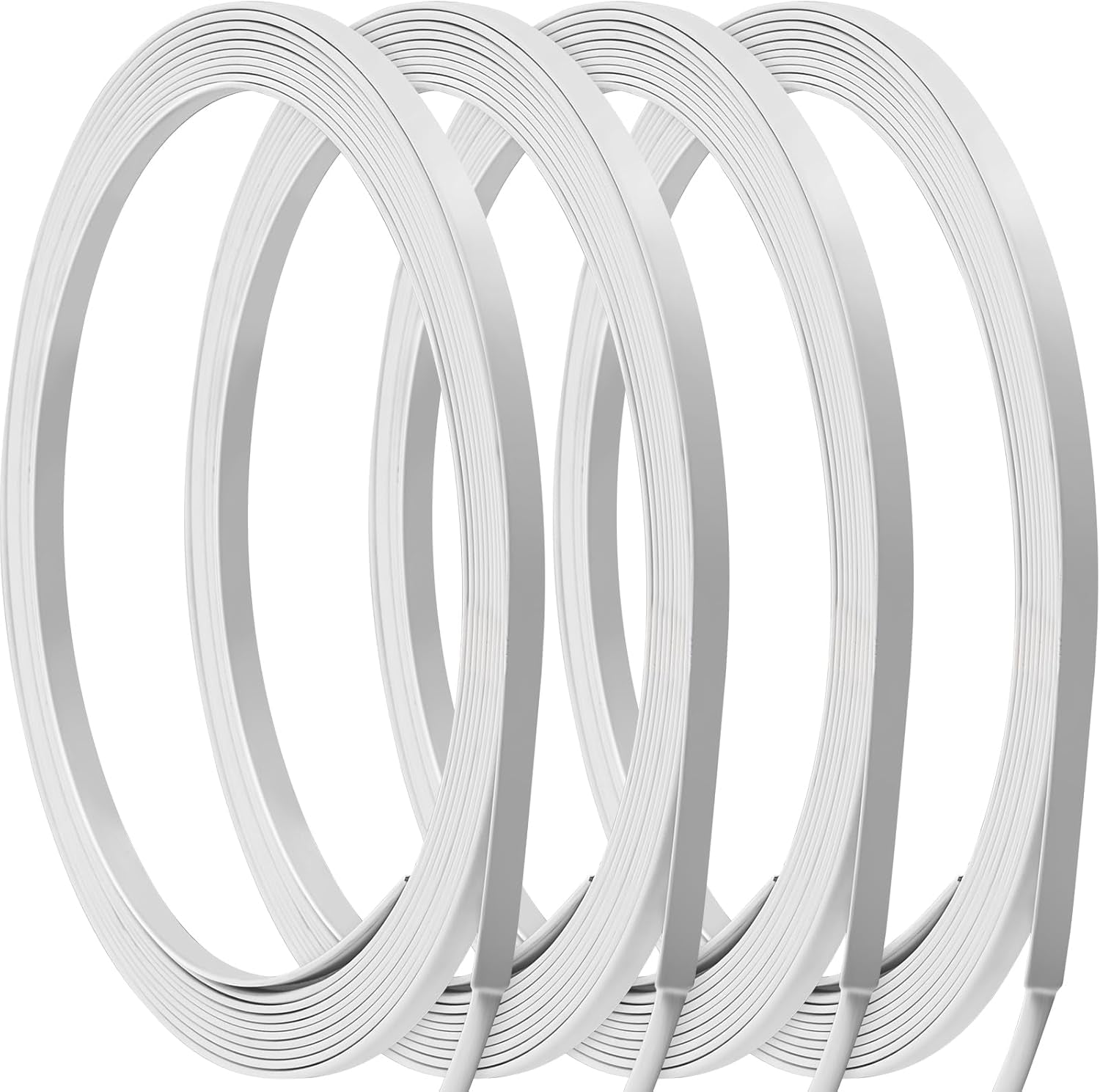 White Spring Steel Boning Corset Boning Stays Boning for Sewing Corset Crafts Making, 1/4&quot; Width (11 Yards)