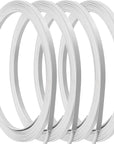 White Spring Steel Boning Corset Boning Stays Boning for Sewing Corset Crafts Making, 1/4" Width (11 Yards)