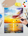 50 Pack Canvas Painting Kit,  Painting Supplies with 28 Multi Sizes Canvas Boards for Painting and 22 Tools Including Paint Brushes, Palette, Painting Knives for Acrylic, Oil, Gouache Paint
