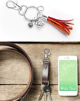 100Pcs Key Chain Clip Hook and D Rings Set Include 50Pcs Swivel Snap Hooks Lanyard Clips and 50Pcs D Rings for Keychain and Purse Hardware (1/2” inside Width)
